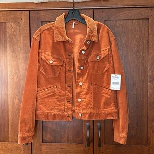 Free People cord jacket size S